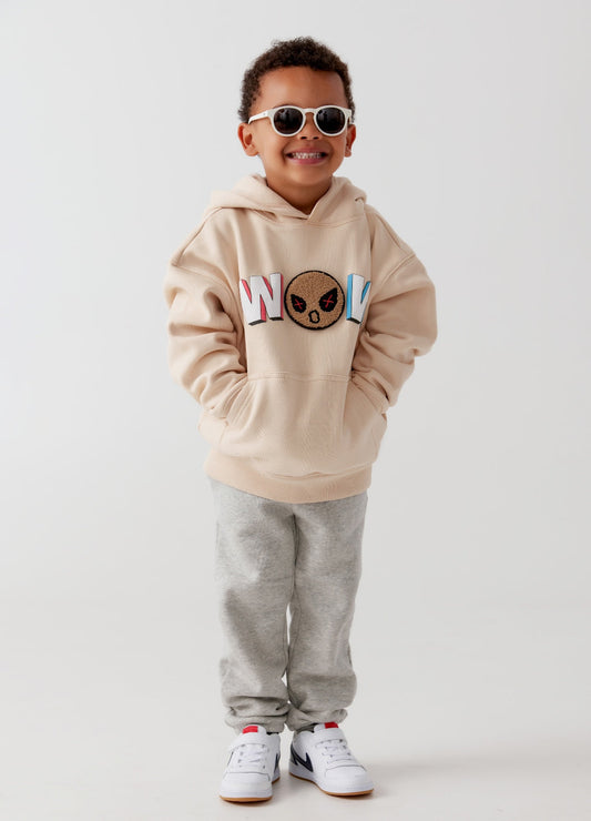 Kids WoW "Mood" Emoji Hoodie