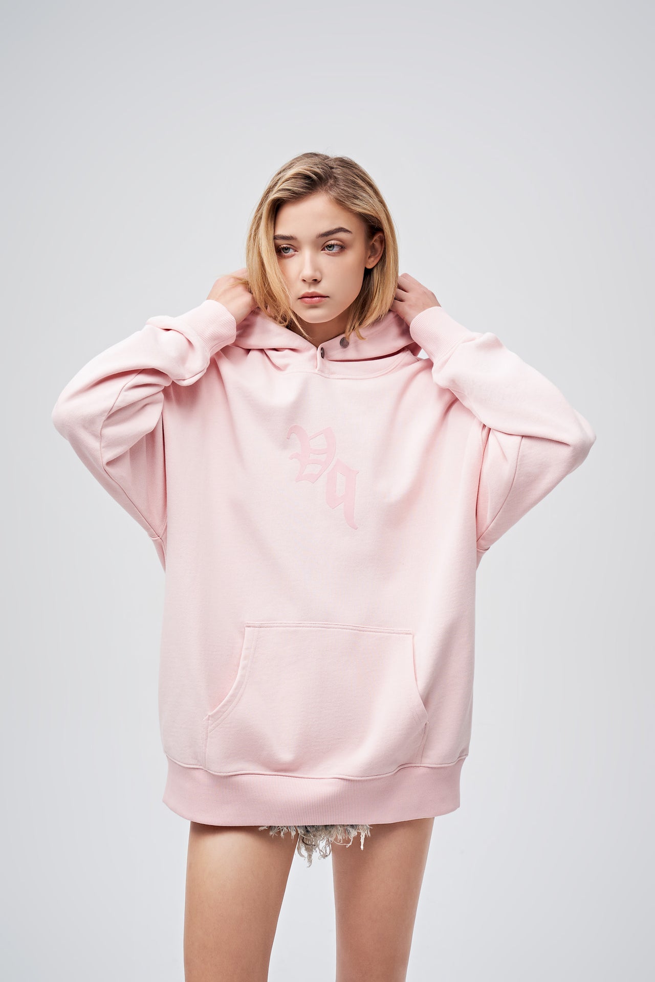 90s Vintage Two Seasons Hoodie Pink