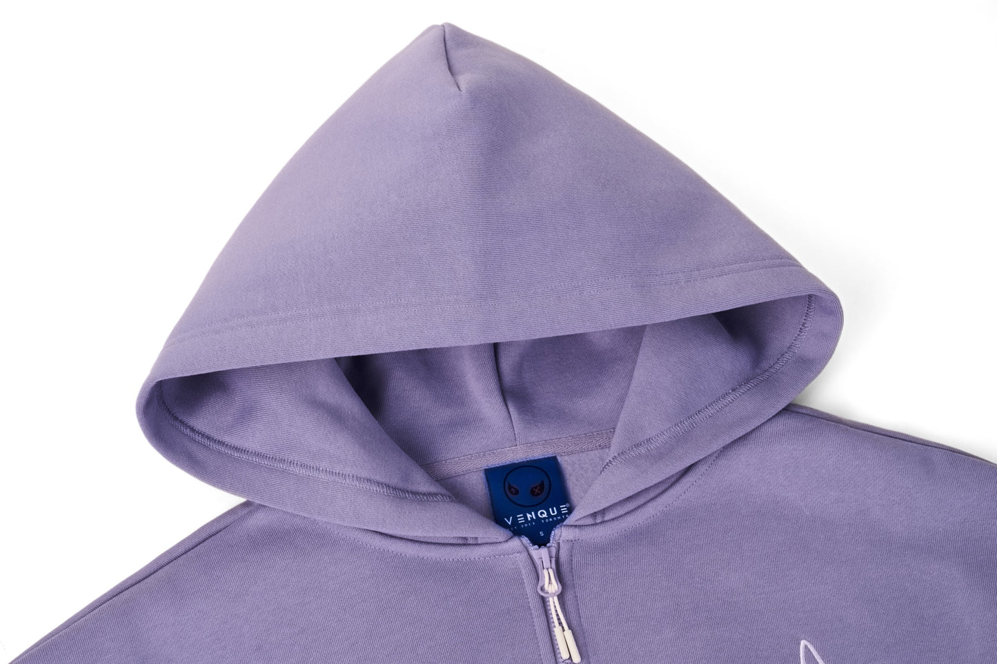 Bunny Crop Zip-up Hoodie