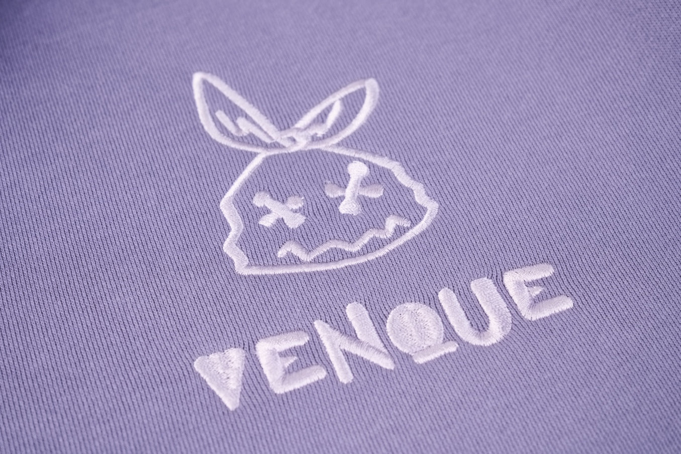 Bunny Crop Zip-up Hoodie