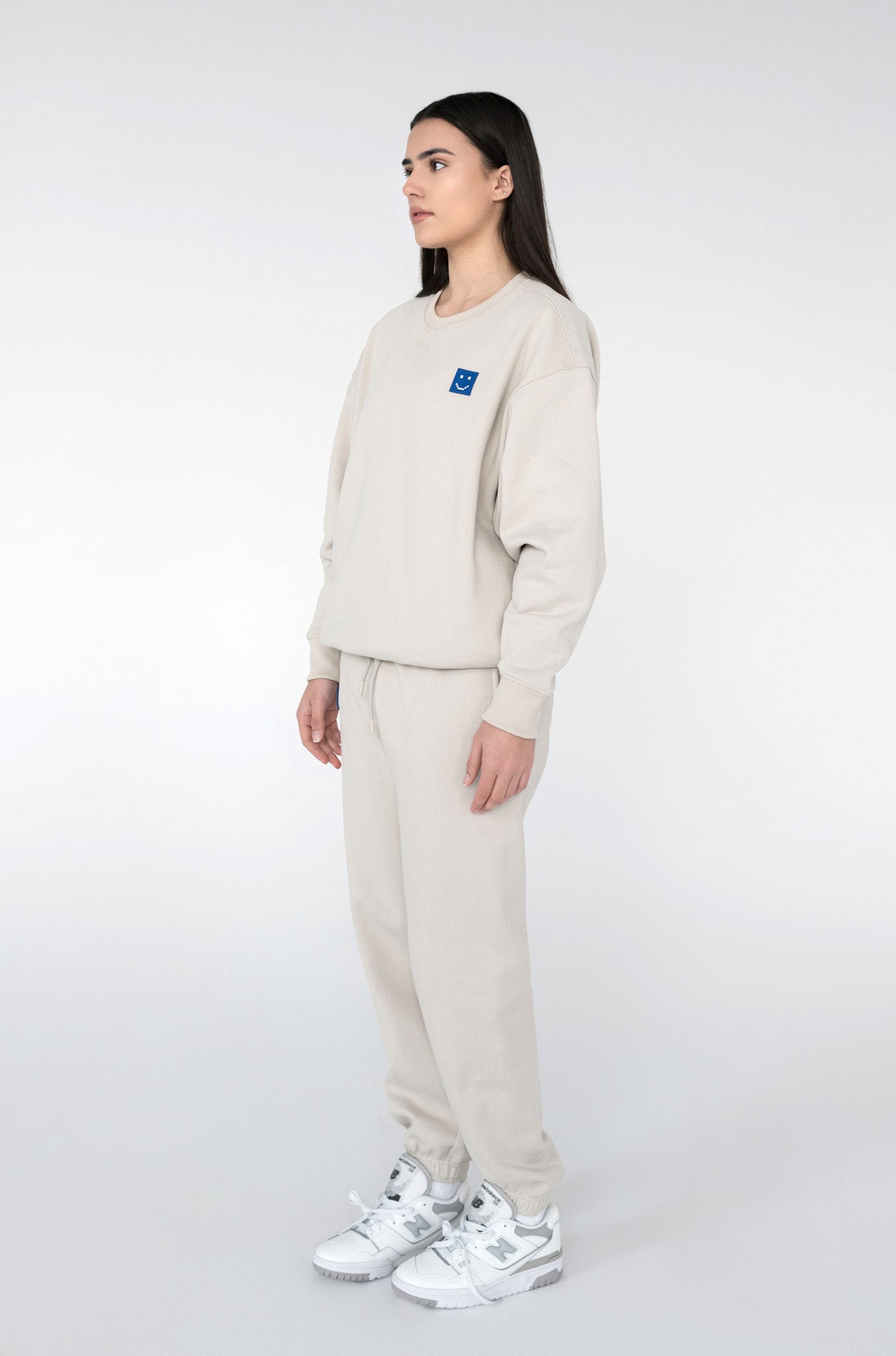 SuperSoft™ Pixel Fog Grey Suit: Sweatshirt & Pants