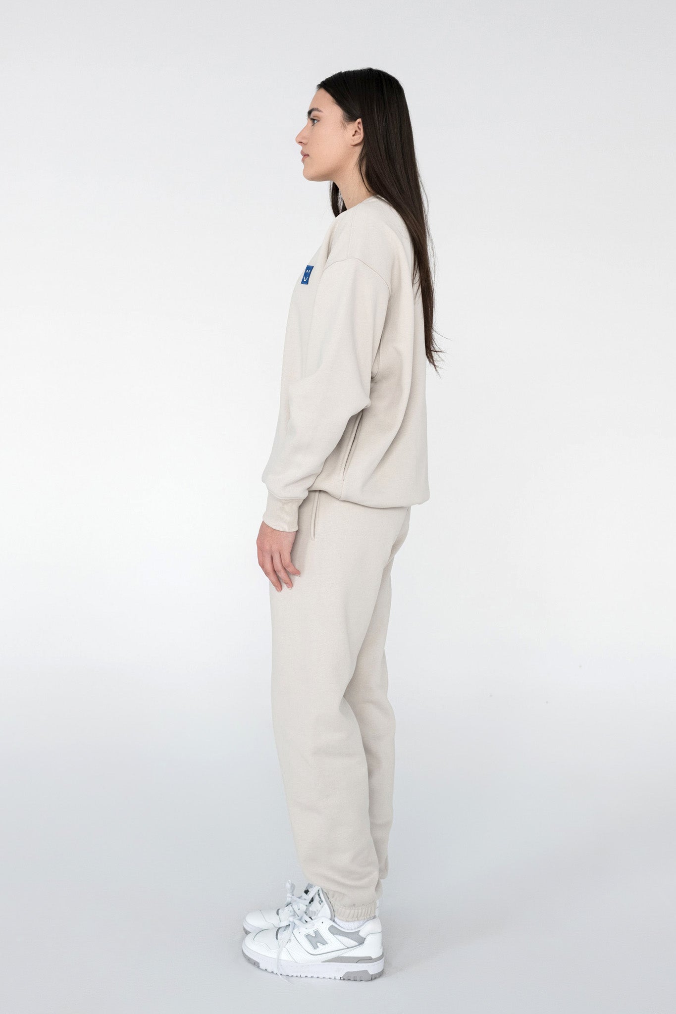 SuperSoft™ Pixel Fog Grey Suit: Sweatshirt & Pants