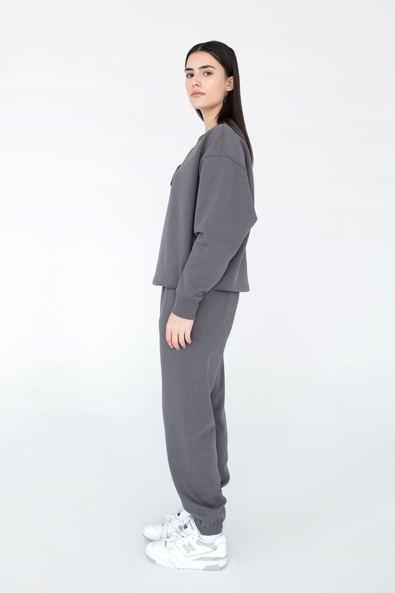 SuperSoft™ Pixel Charcoal Suit: Sweatshirt & Pants