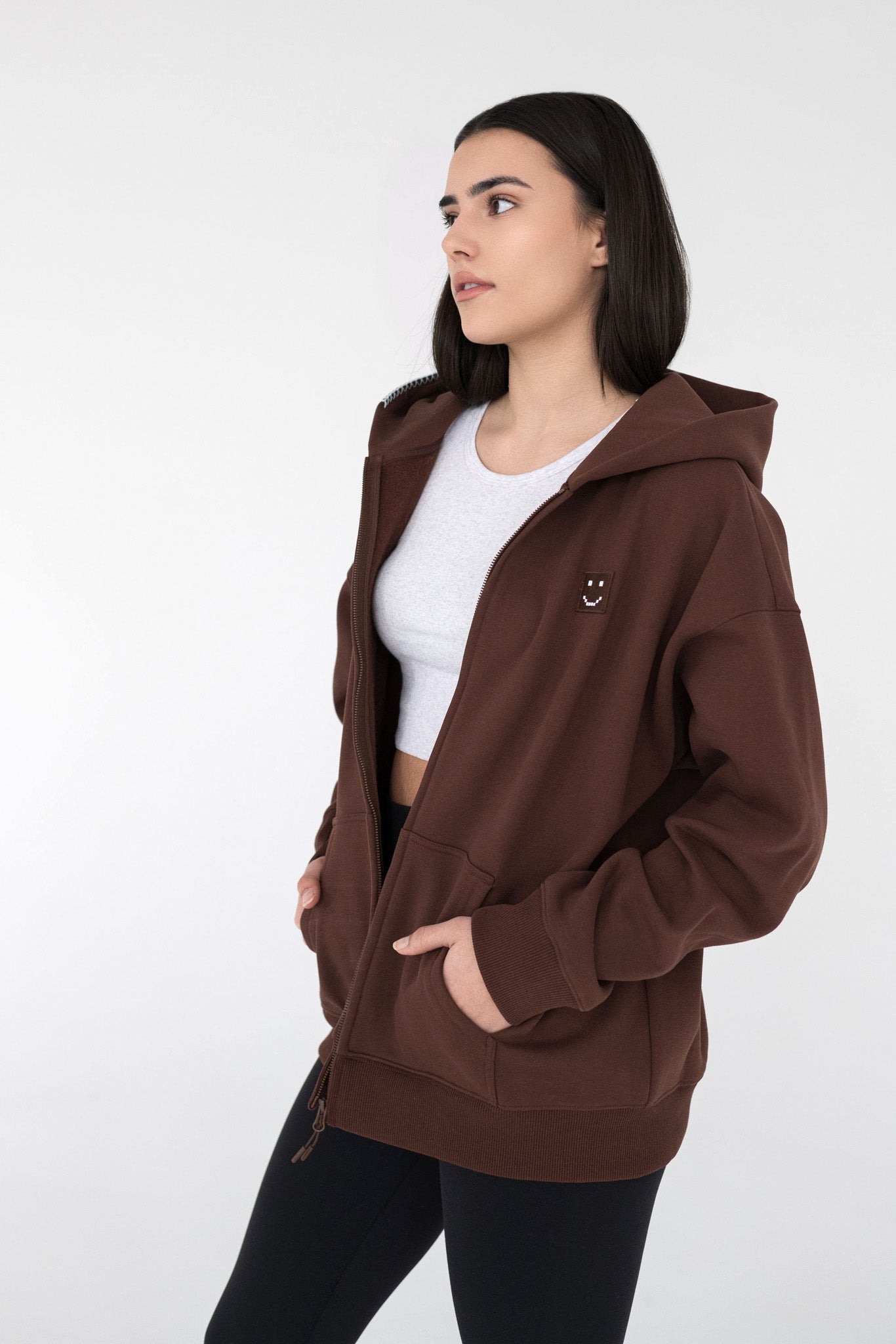 Amoo Zip-Up Hoodie