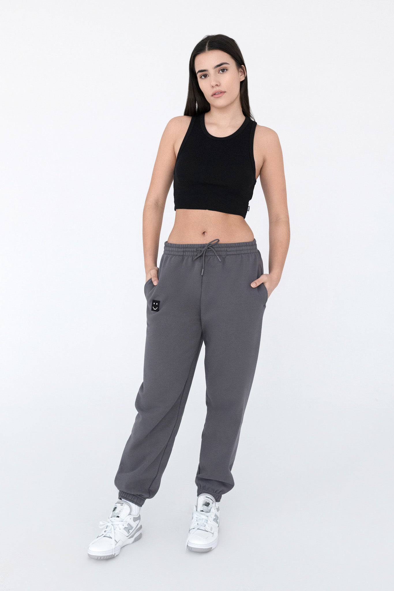 SuperSoft™ Pixel Charcoal Pants