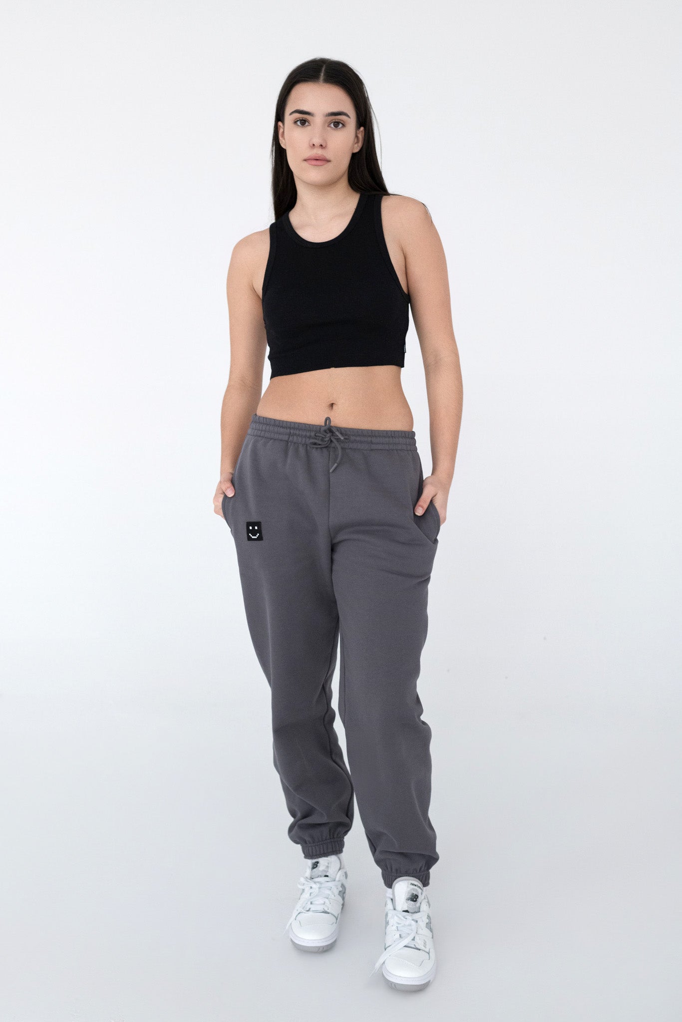 SuperSoft™ Pixel Charcoal Pants