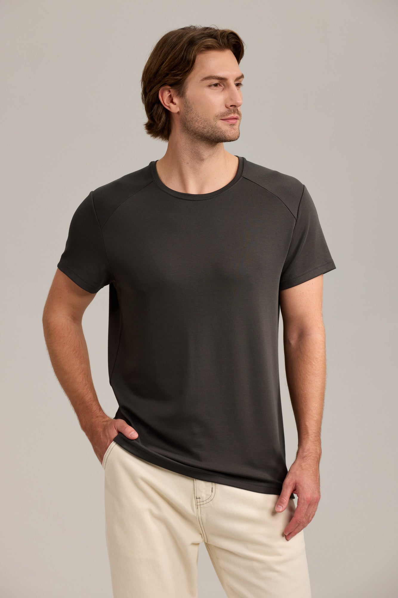 Men's "Broader" T-shirt - Transform Your Fit – Instantly