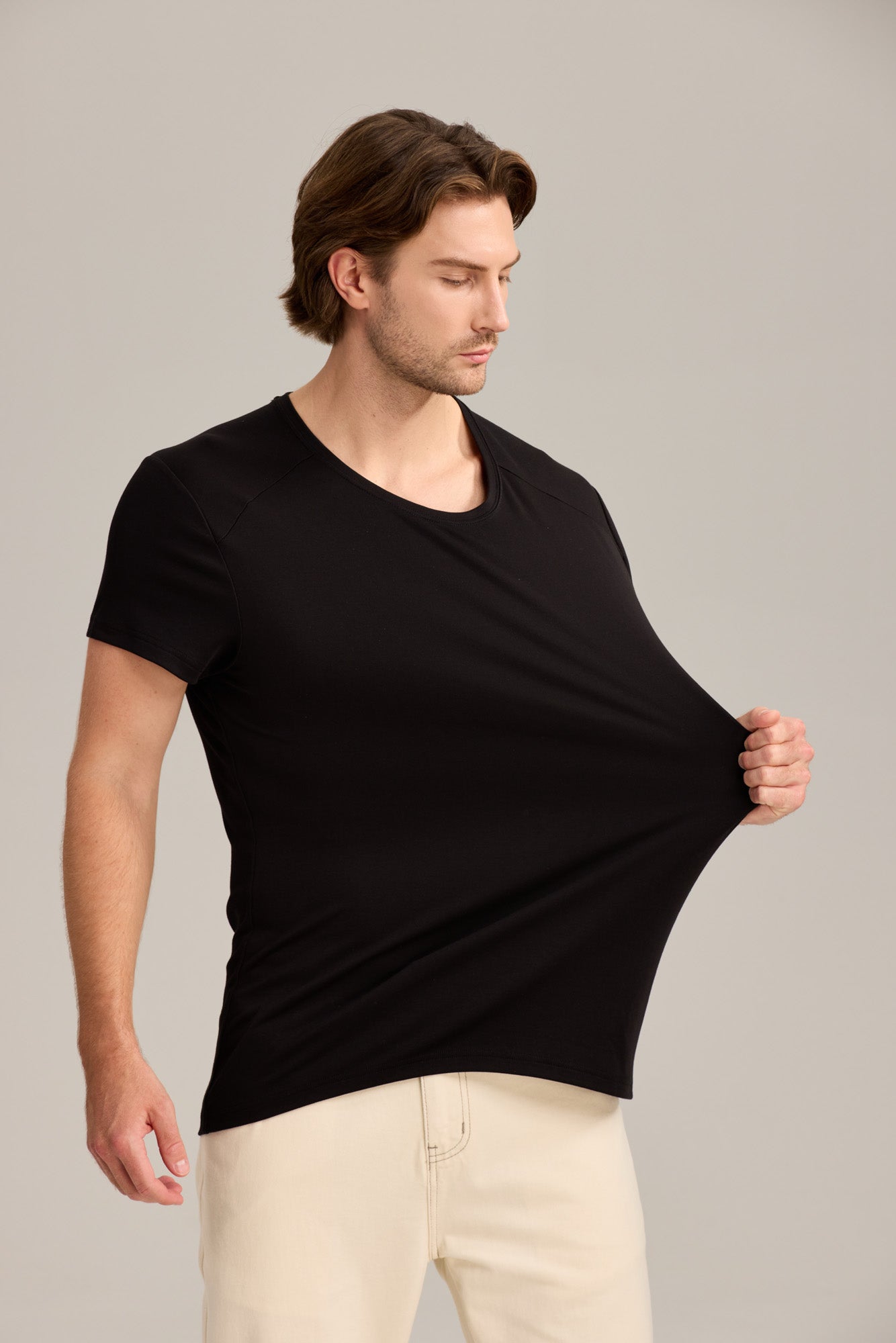 Men's "Broader" T-shirt - Transform Your Fit – Instantly