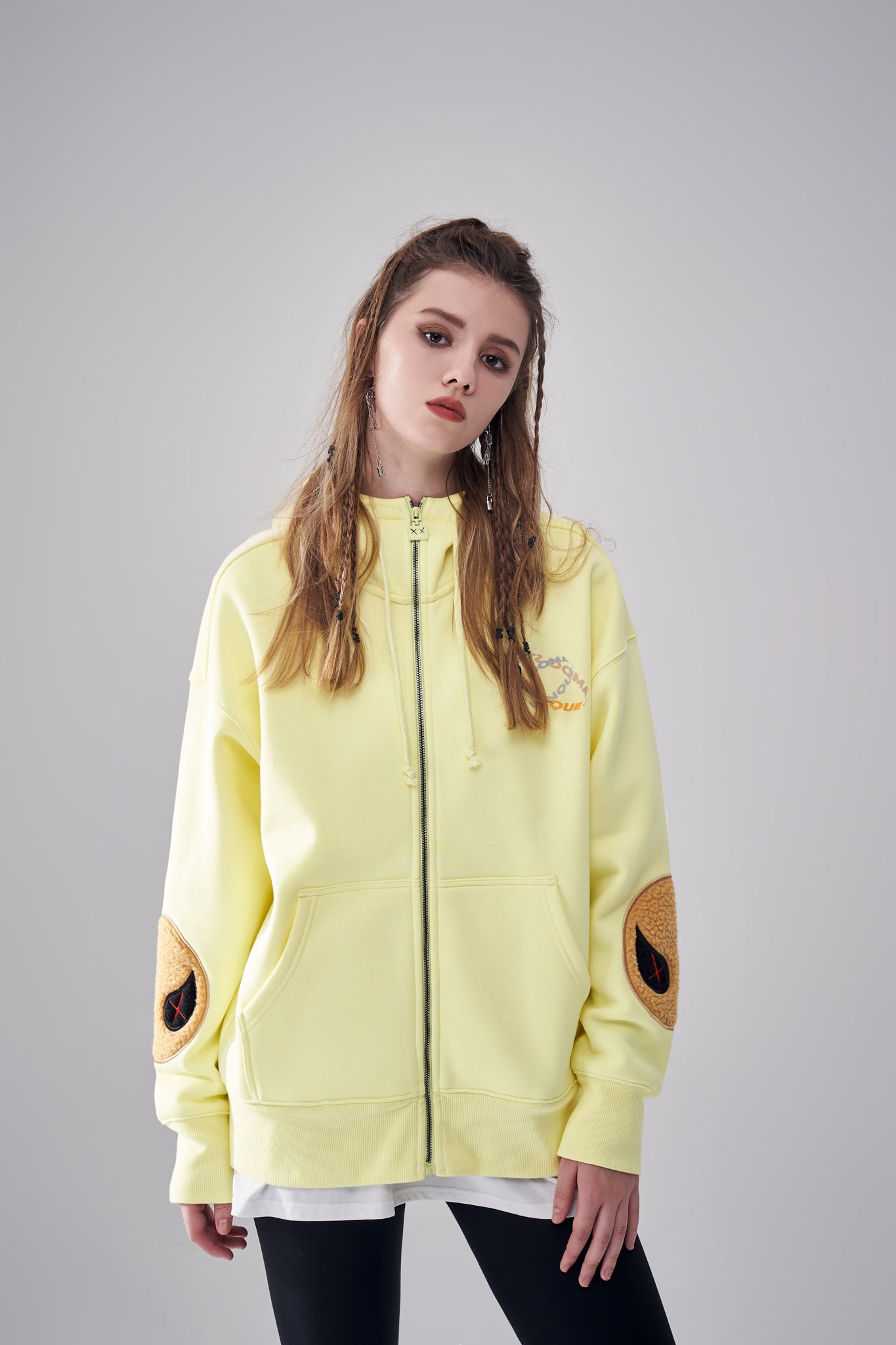 "Globe" Full Zip Hoodie