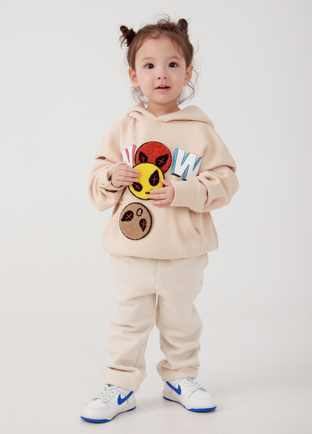 Kids WoW  "Mood" Emoji Hoodie