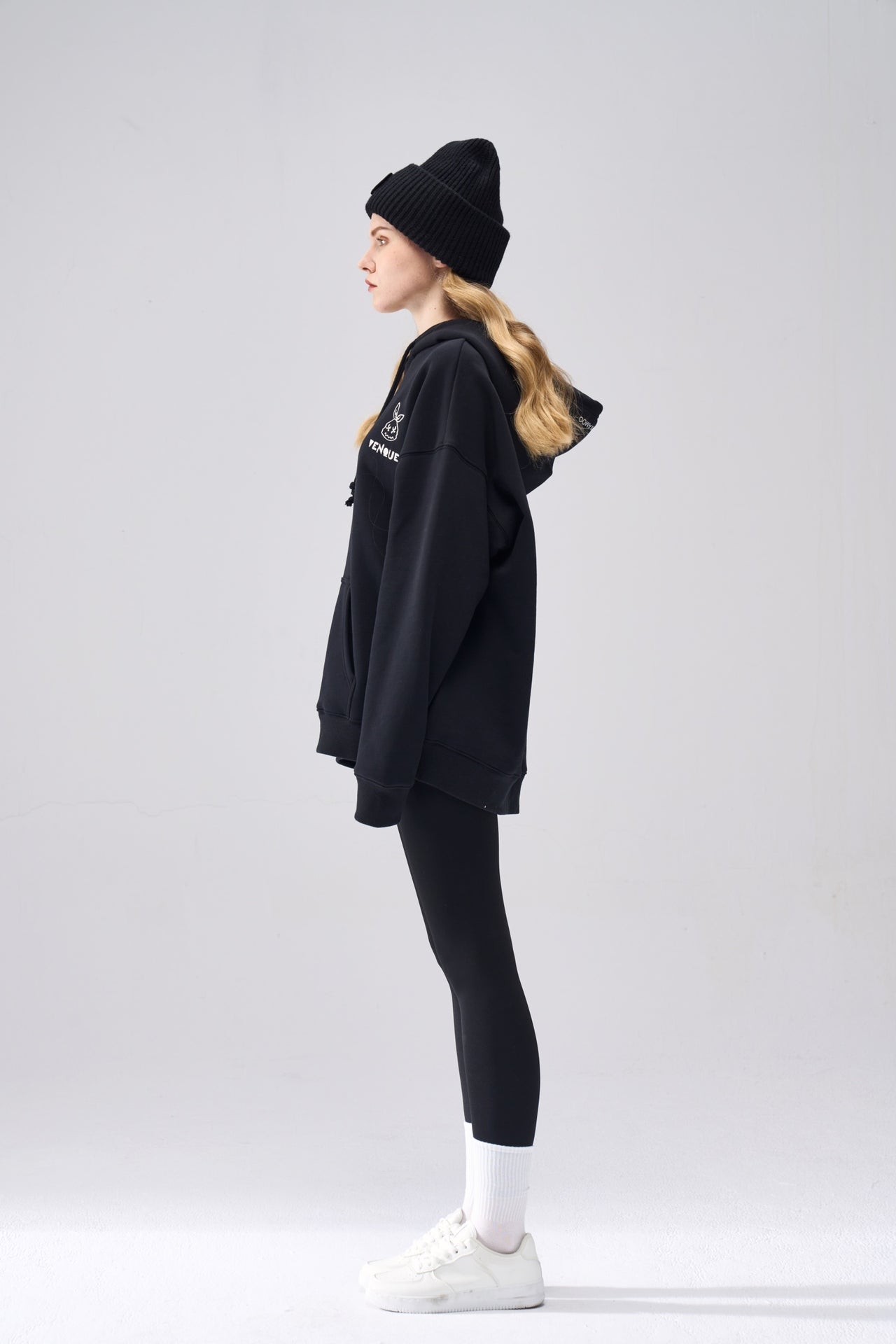 "The Bunny" Hoodie - Special Art Collection Hoodie by VENQUE x Kandinsky