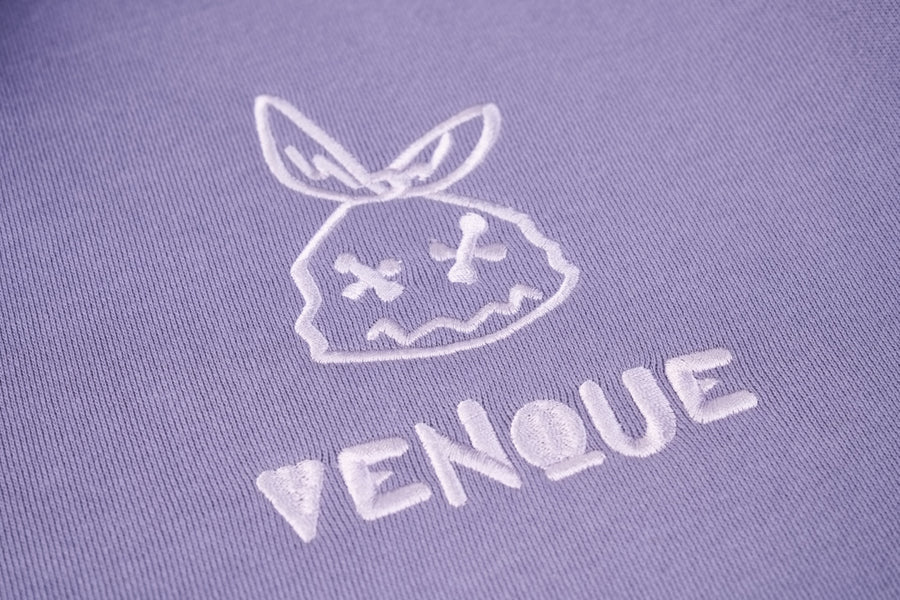 Bunny Crop Zip-up Hoodie