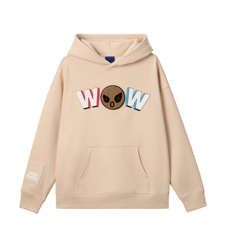 WOW  "Mood" Emoji Hoodie