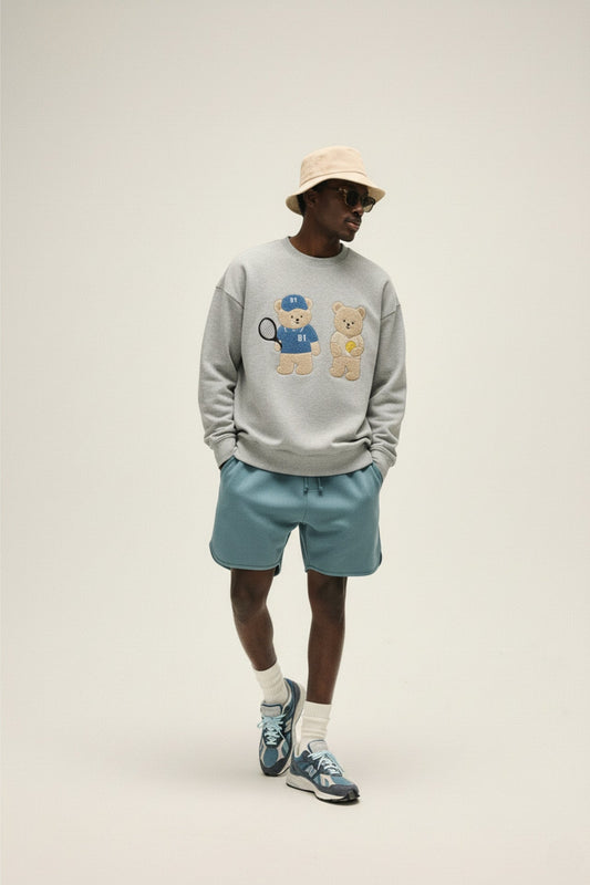 Amoo Tennis Bear Men’s Sweatshirt