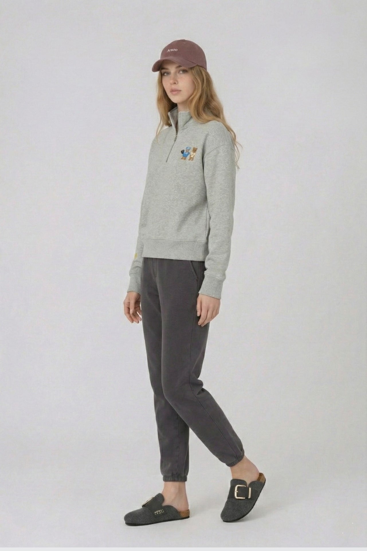 Amoo Tennis Club Quarter-Zip