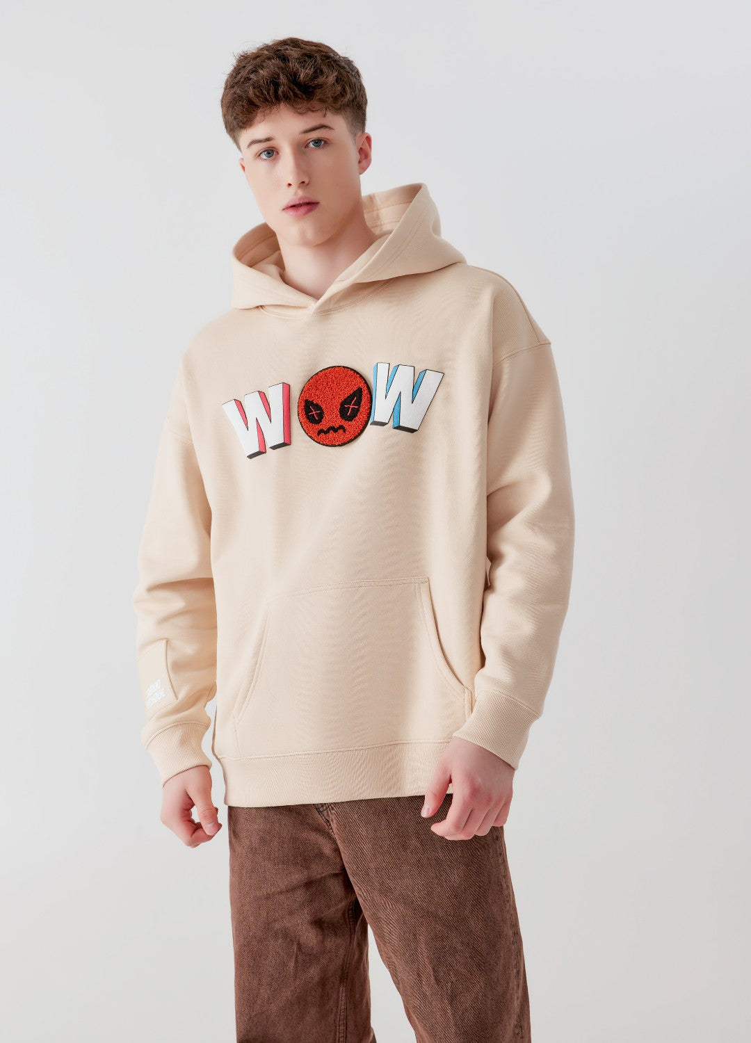 WOW  "Mood" Emoji Hoodie