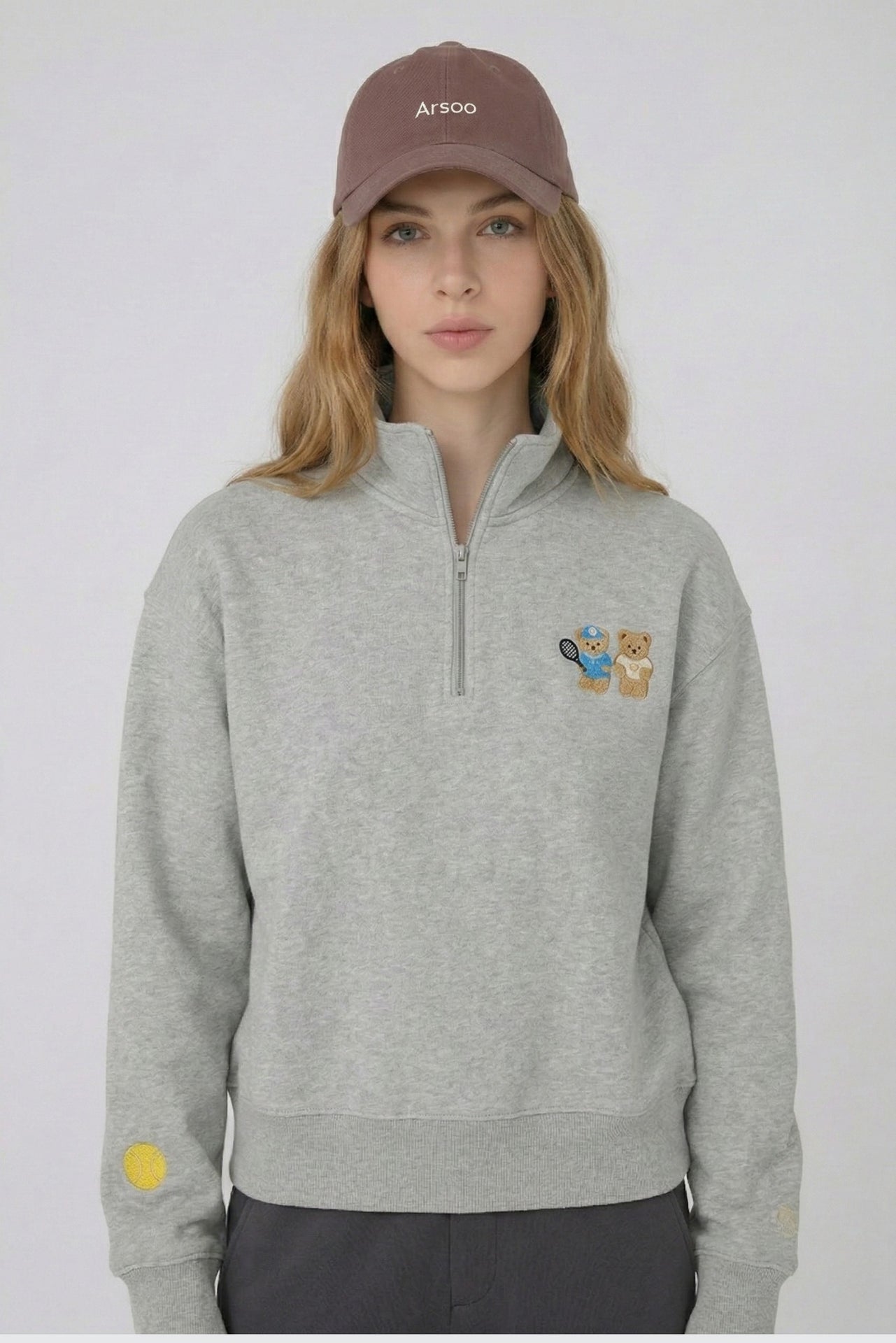 Amoo Tennis Club Quarter-Zip