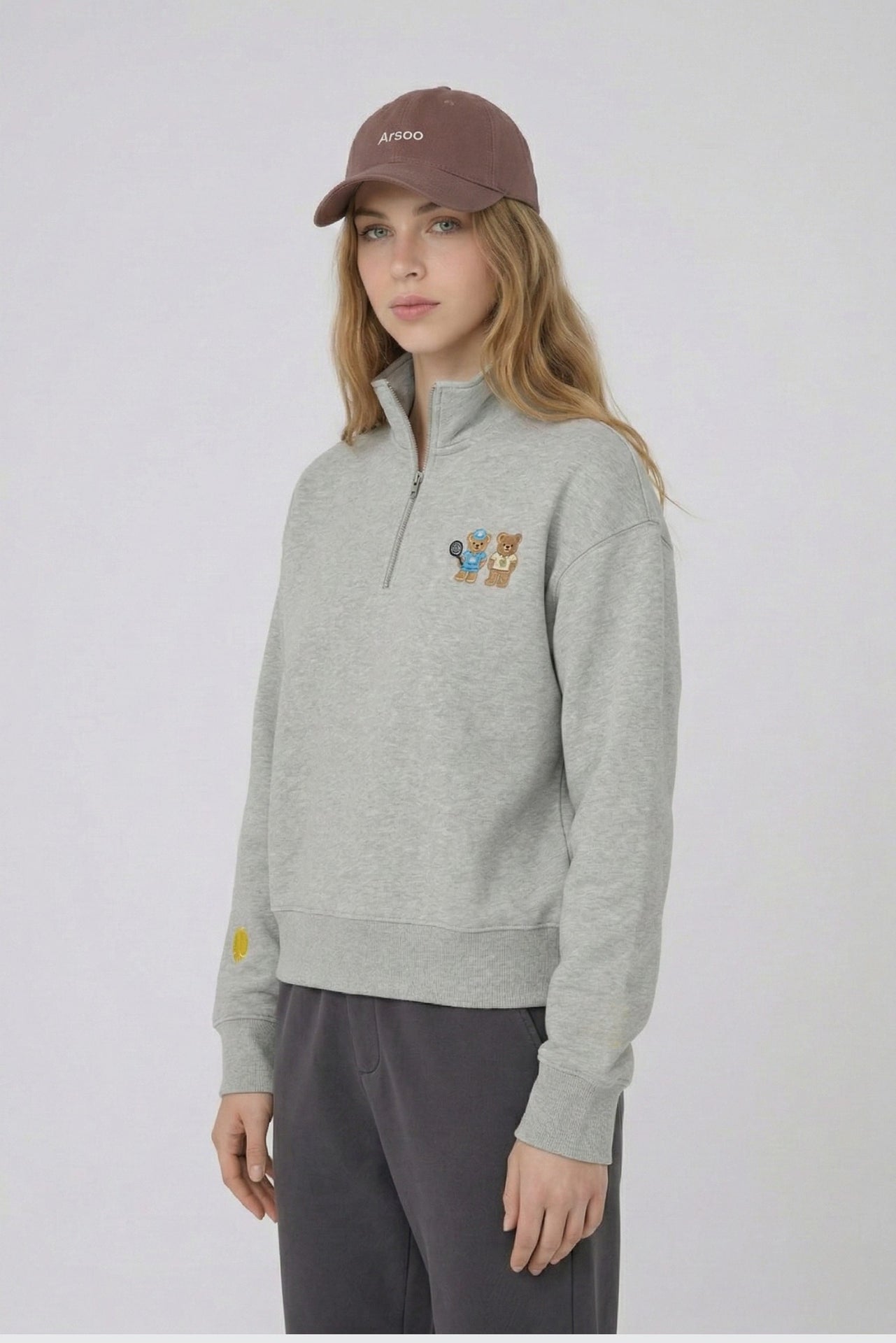 Amoo Tennis Club Quarter-Zip