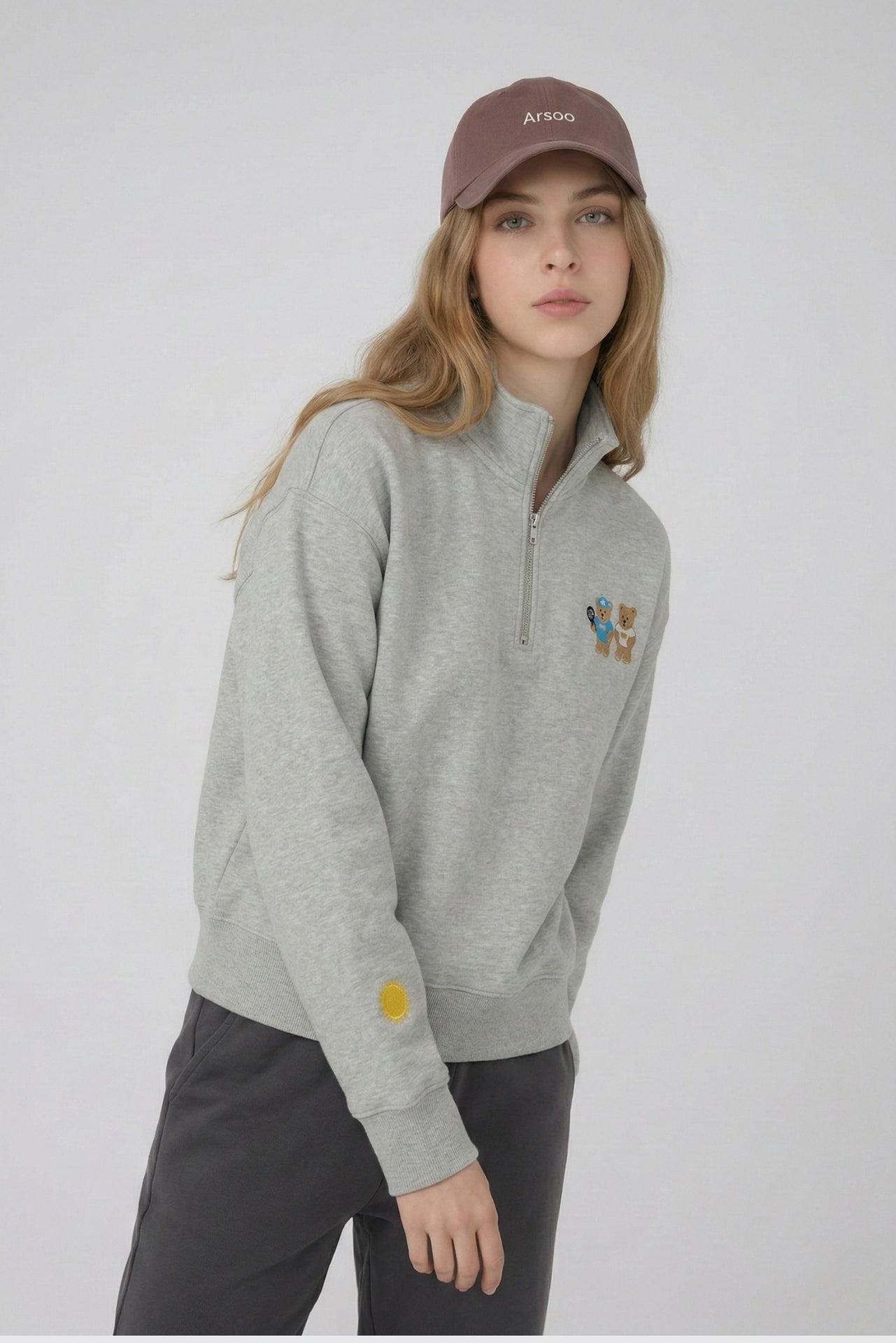 Amoo Tennis Club Quarter-Zip