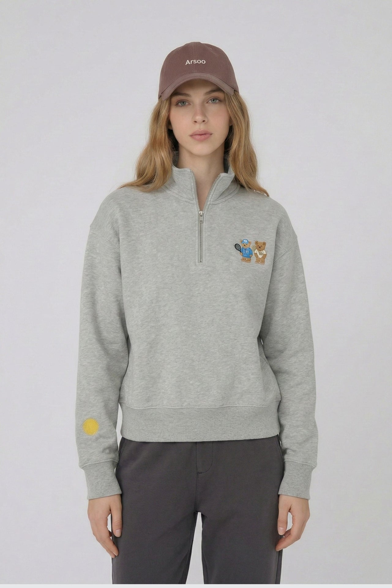 Amoo Tennis Club Quarter-Zip