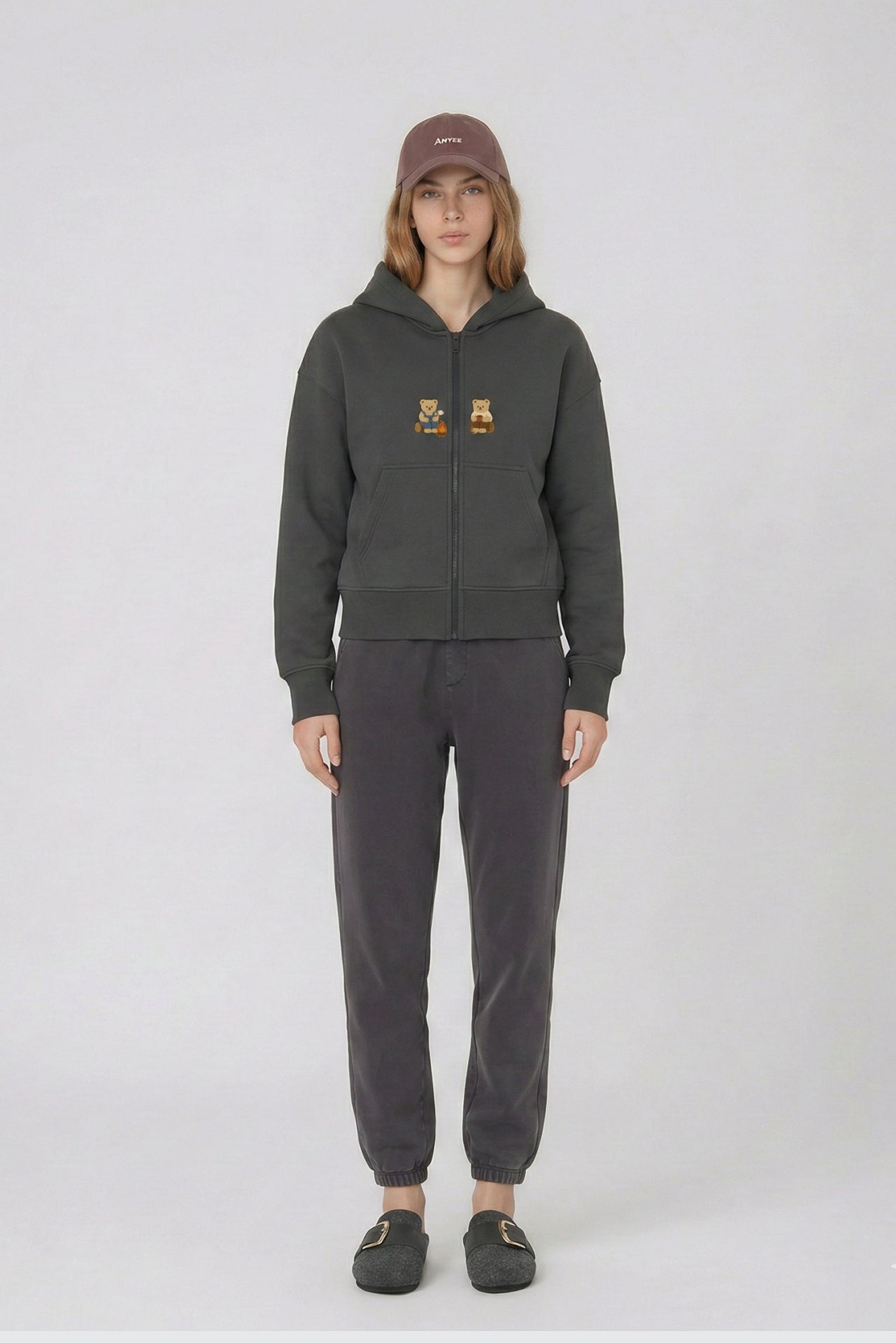 Amoo Cozy Camp Zip Hoodie