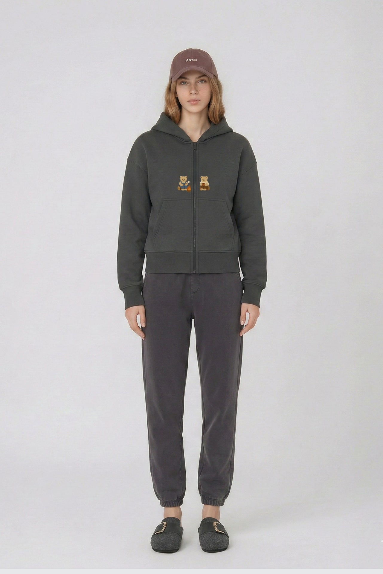 Amoo Cozy Camp Zip Hoodie