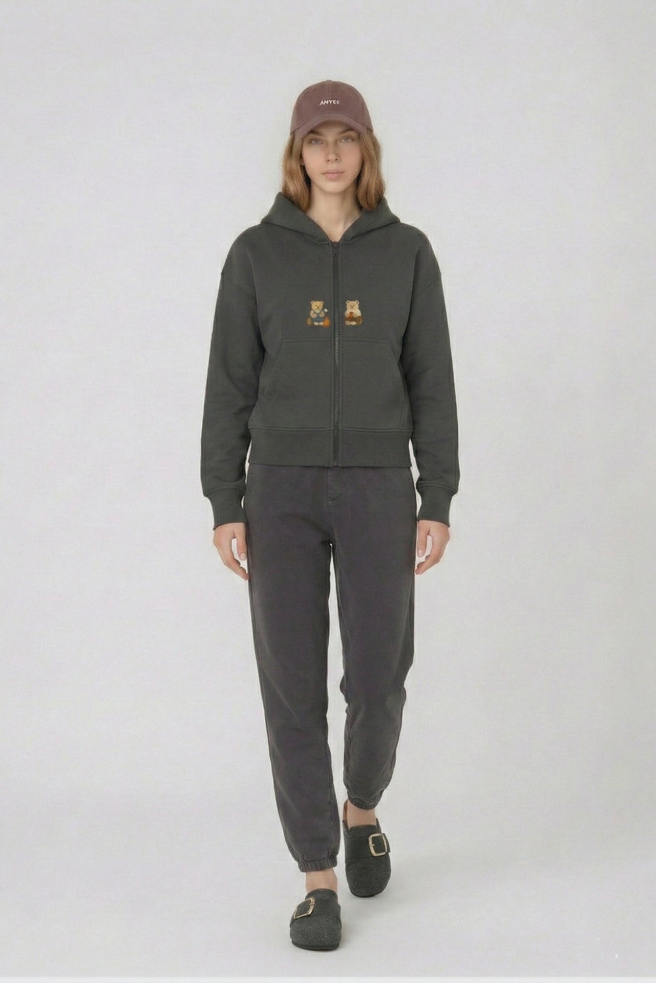 Amoo Cozy Camp Zip Hoodie