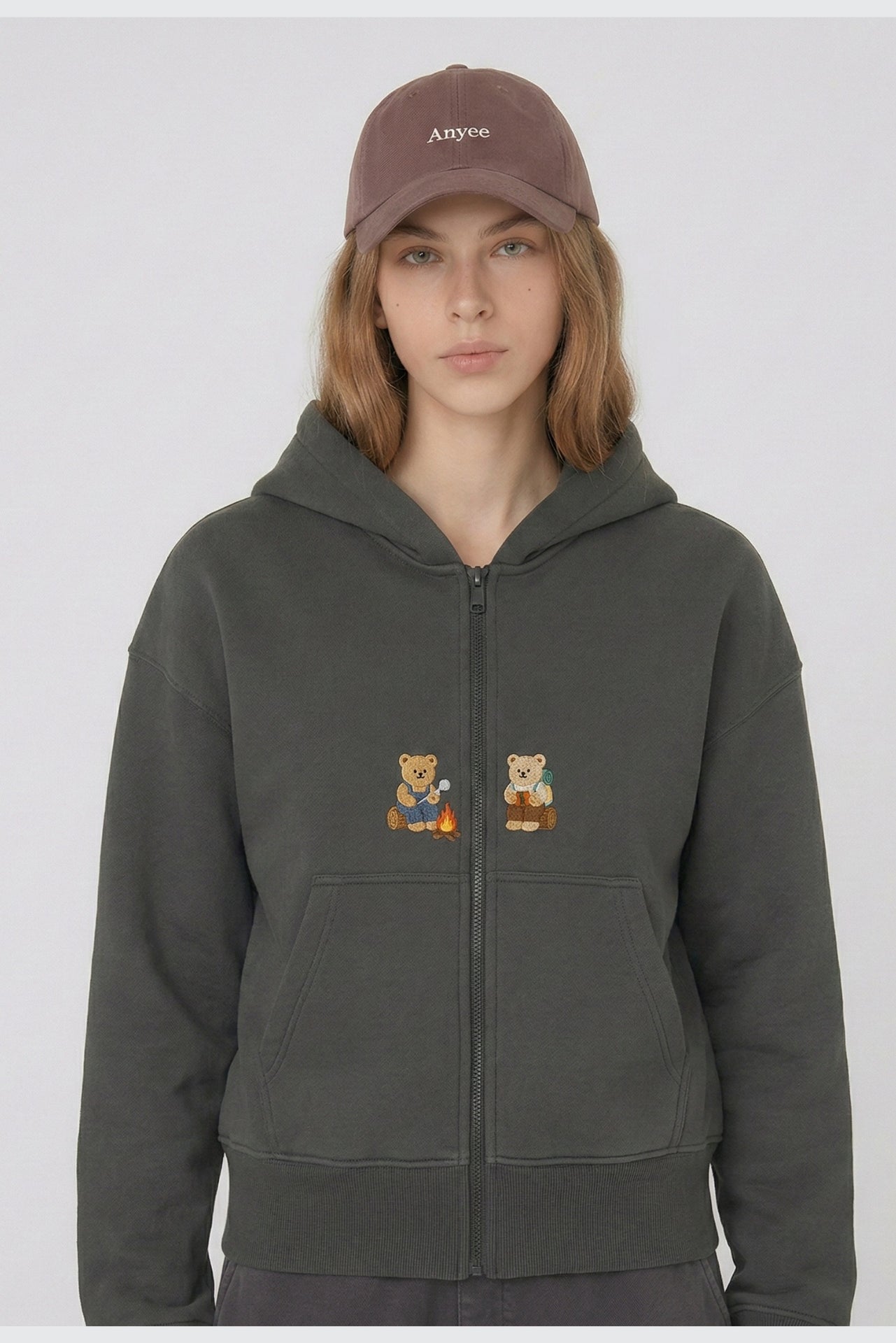 Amoo Cozy Camp Zip Hoodie