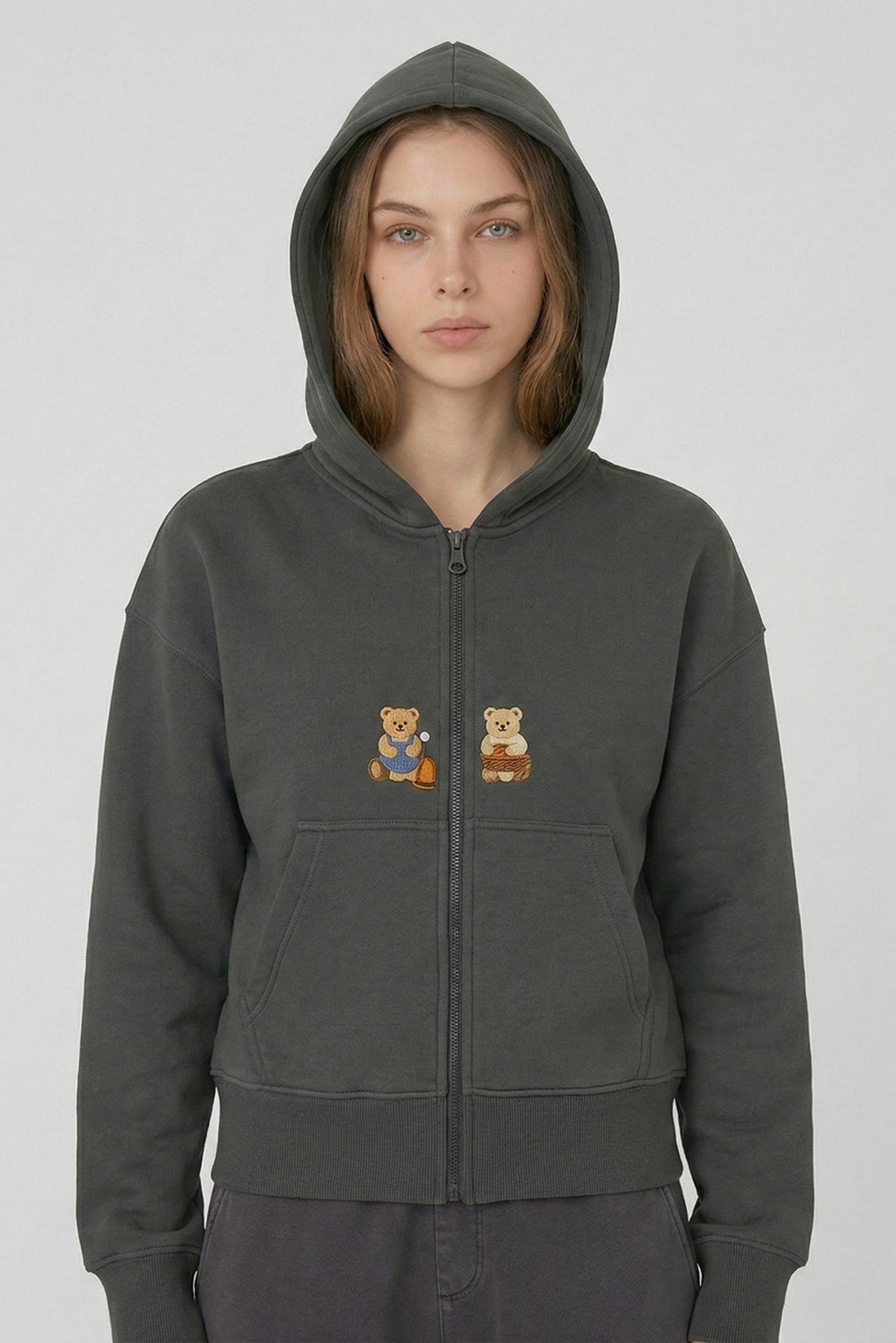 Amoo Cozy Camp Zip Hoodie