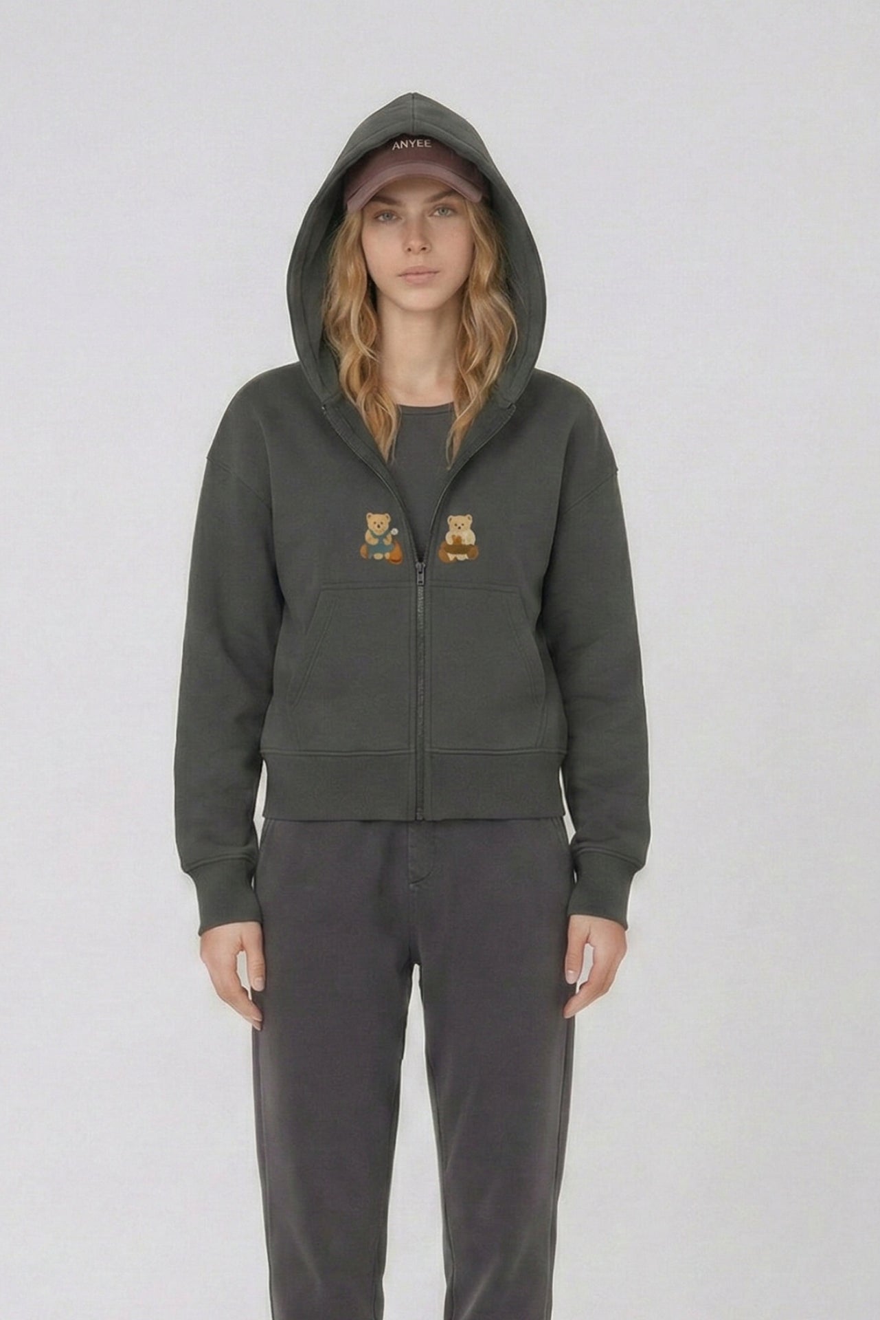 Amoo Cozy Camp Zip Hoodie