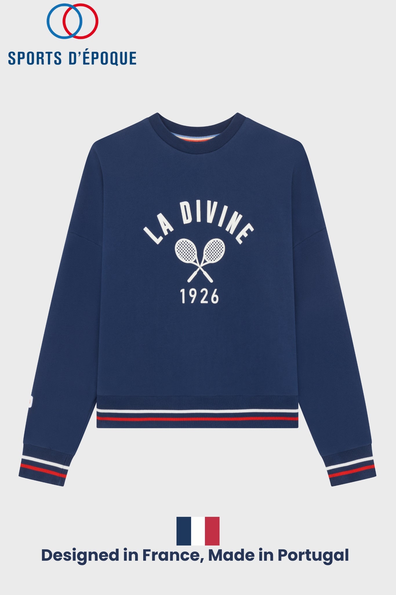 Amoo x Sports d'Epoque La Divine Tennis Sweatshirt(2024 Edition)