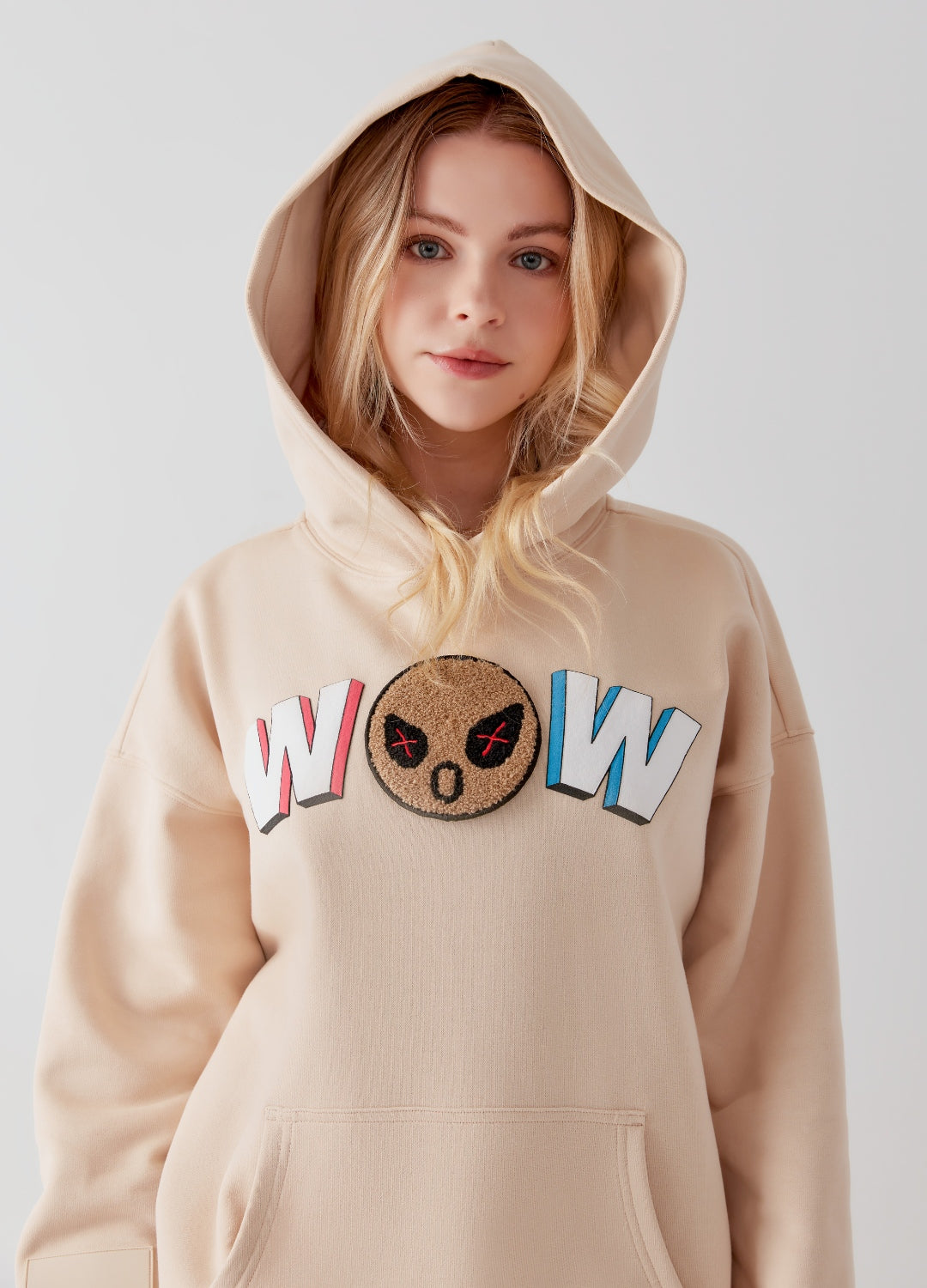 WOW  "Mood" Emoji Hoodie