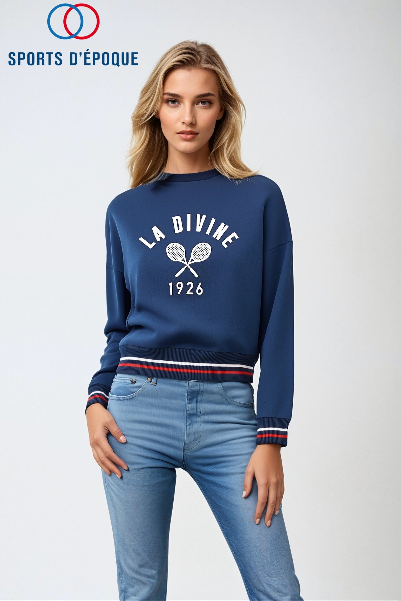 Amoo x Sports d'Epoque La Divine Tennis Sweatshirt(2024 Edition)