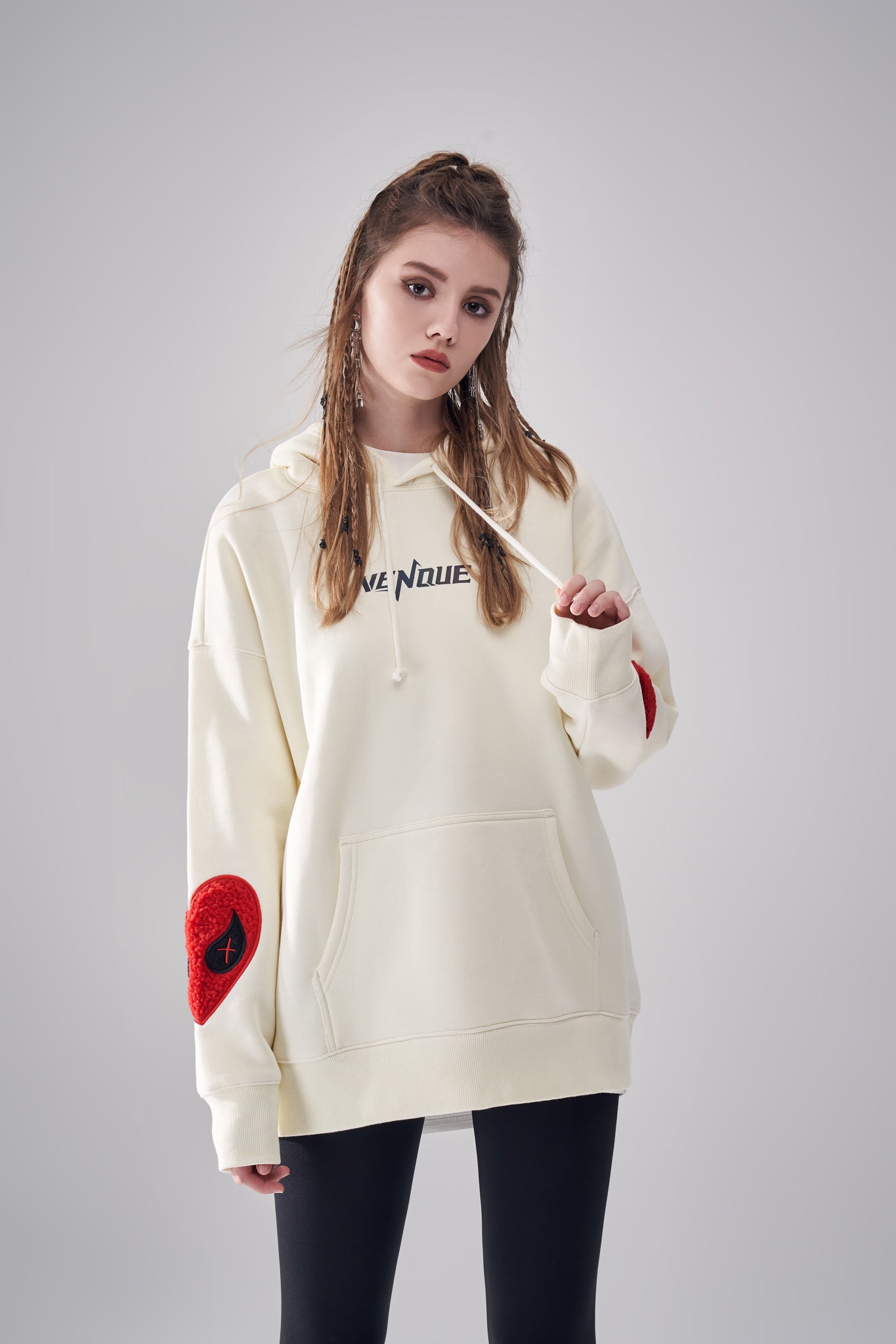 "Amoo Love" Heart Logo Hoodie