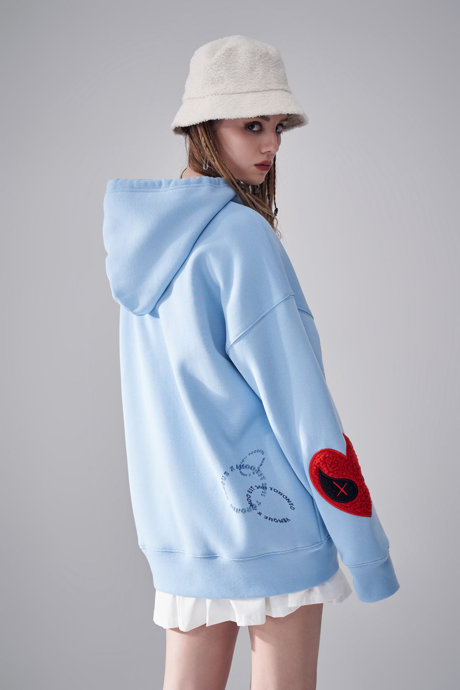 "Amoo Love" Heart Logo Hoodie