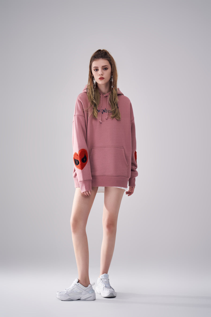 "Amoo Love" Heart Logo Hoodie