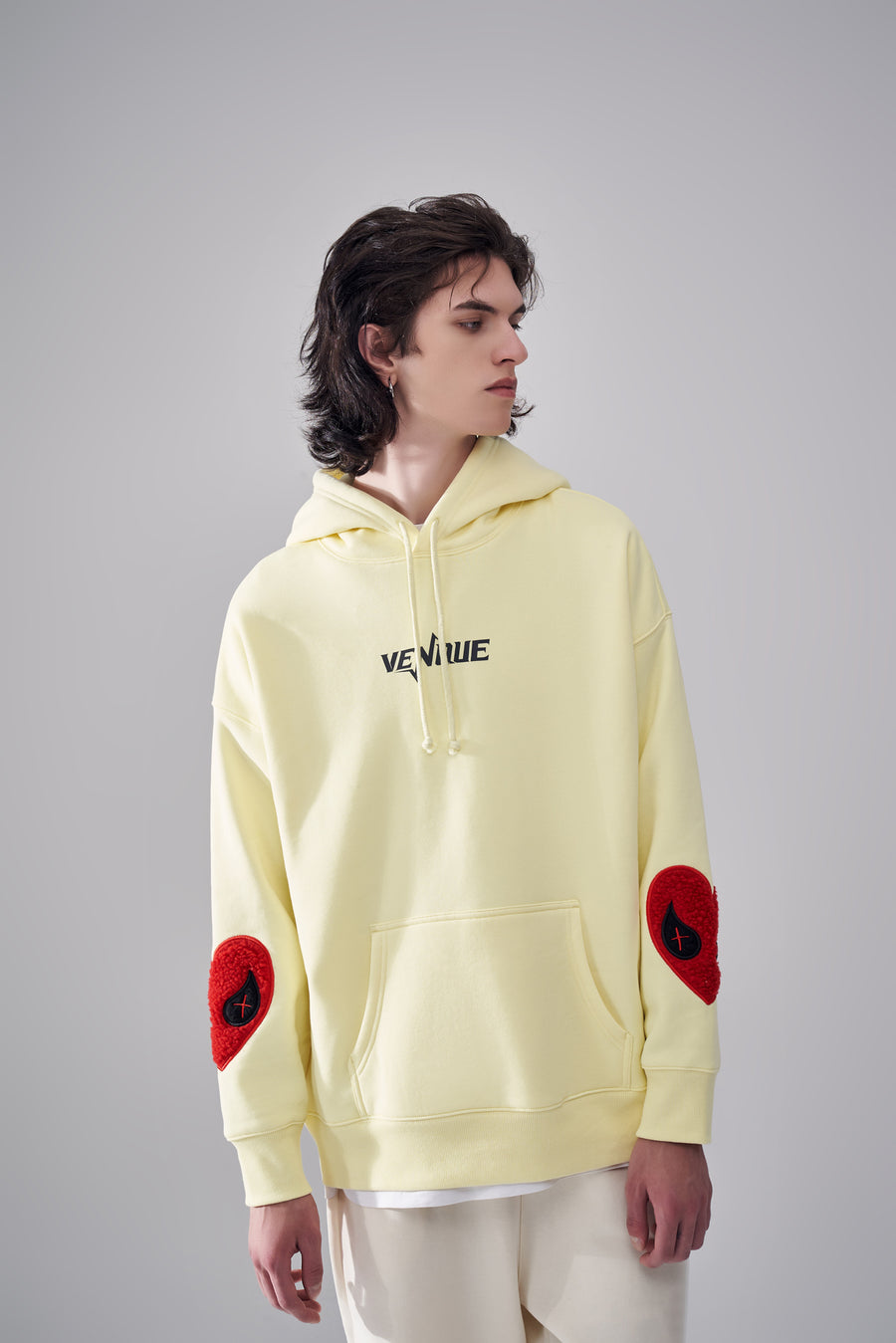 "Amoo Love" Heart Logo Hoodie