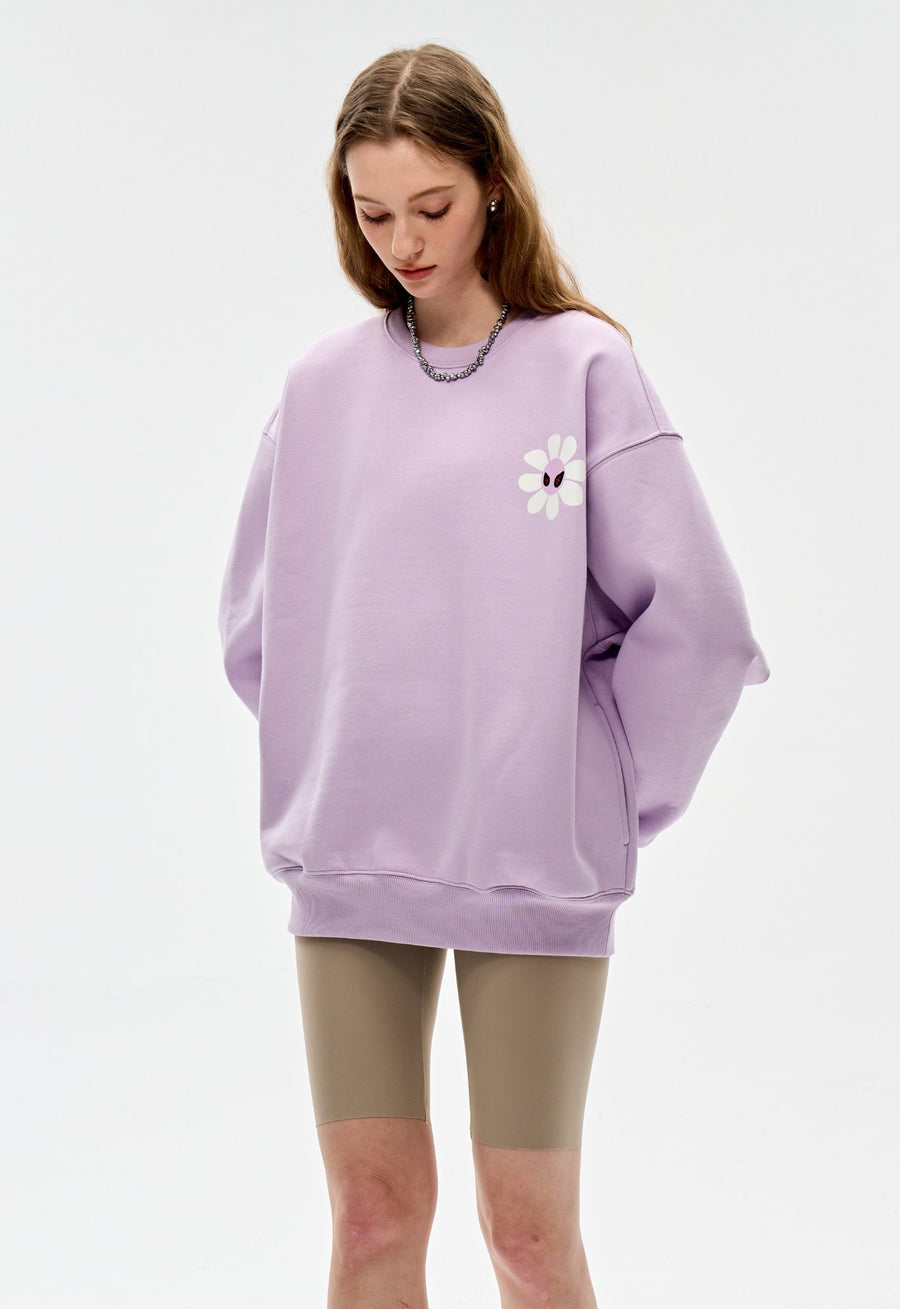 "Aster" Fleur Lavender Sweatshirt