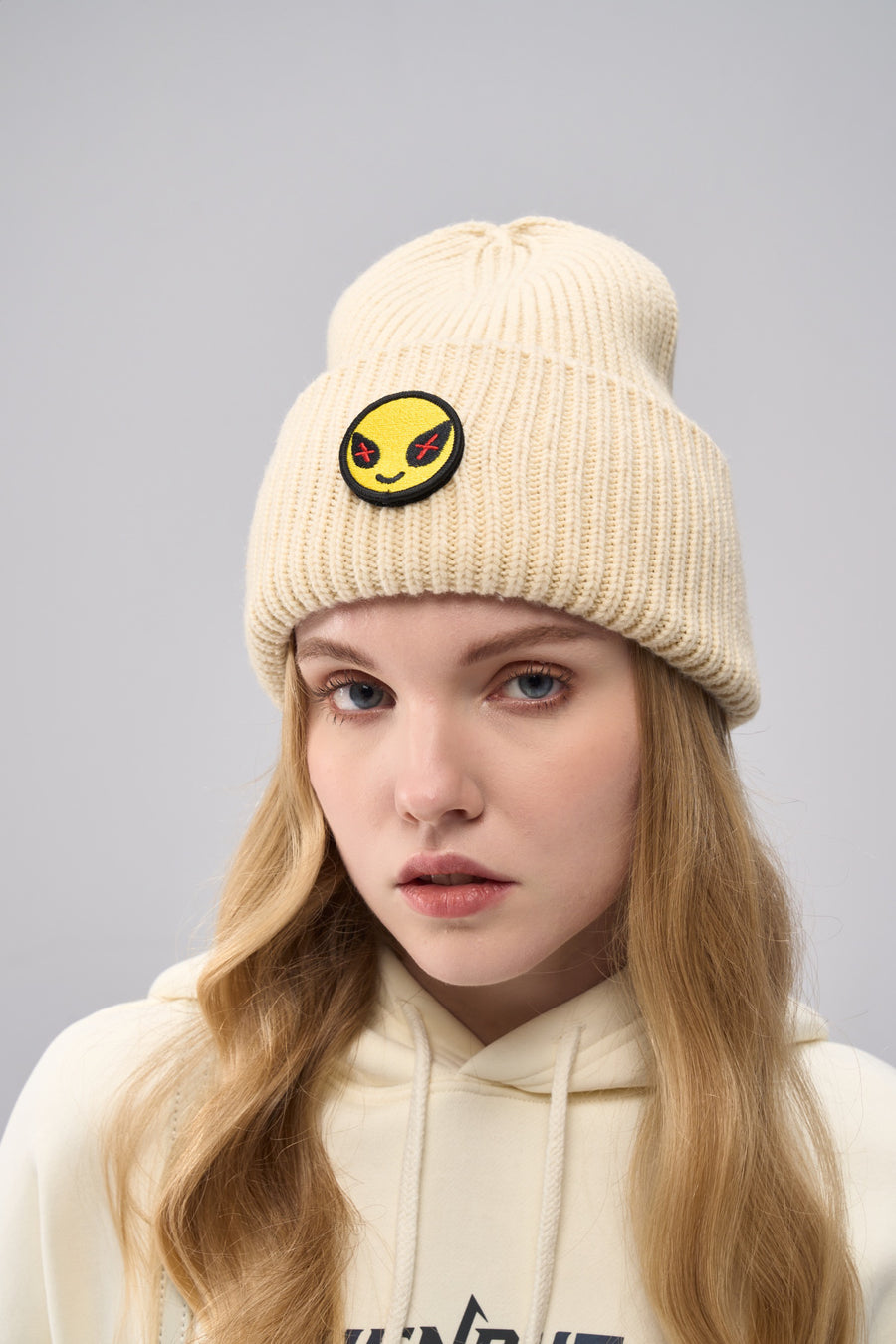 "Mood" Emoji Beanie Hat